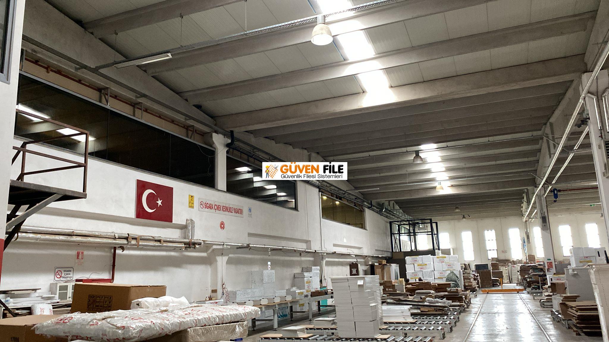 İstanbul Pendik Fabrika kuş güvenlik filesi 0551 255 93 25